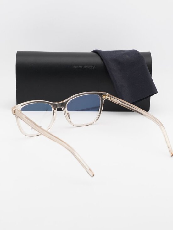 Saint Laurent SLM121 003 Cat Eye Eyeglasses - Nude 54mm main image 9